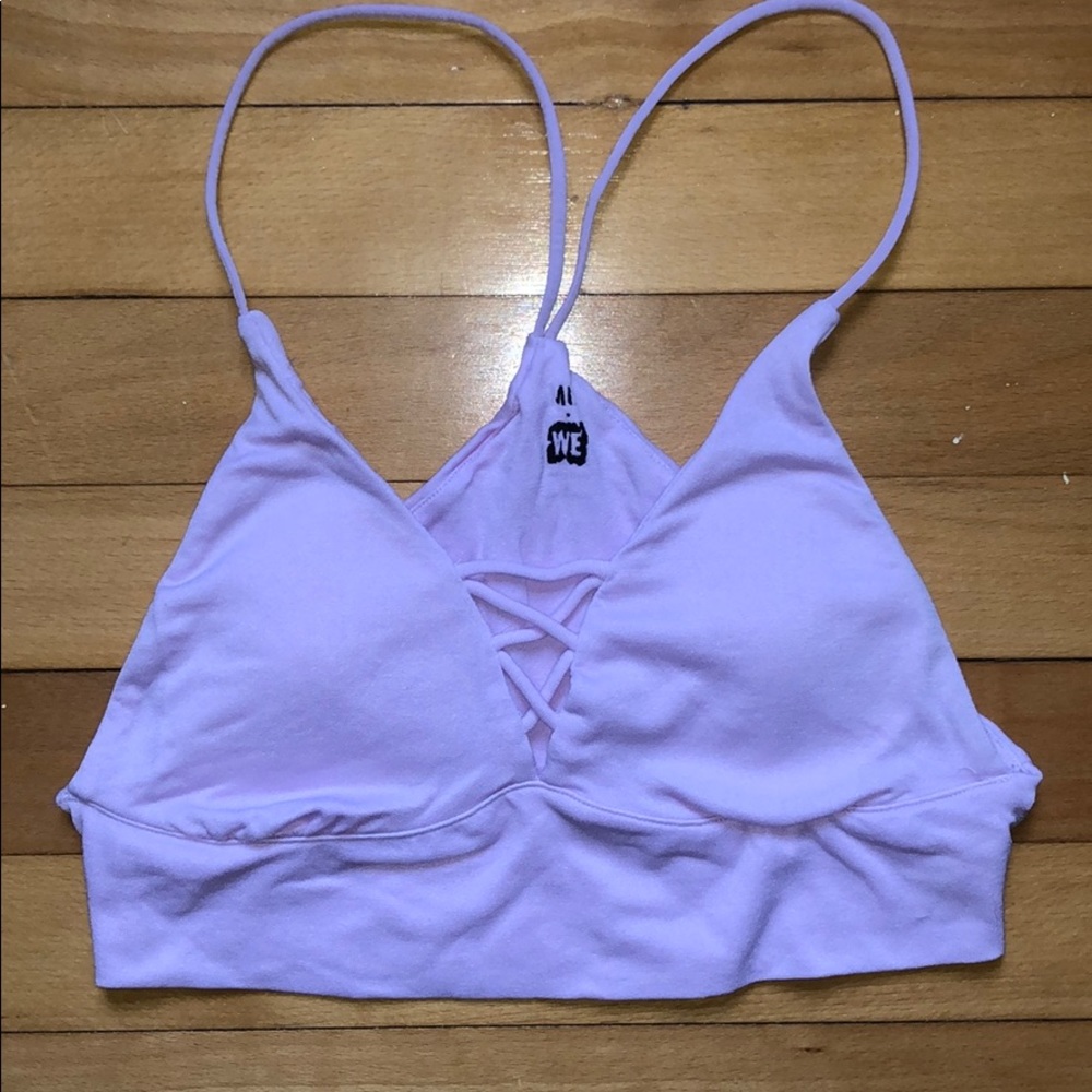 NEVER WORN, light pink bralette